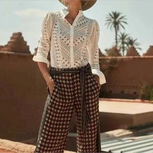 Anthropologie: ett:twa “Metzner”geometric print